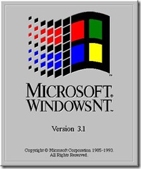 1993.7.27 Windows NT 3.1